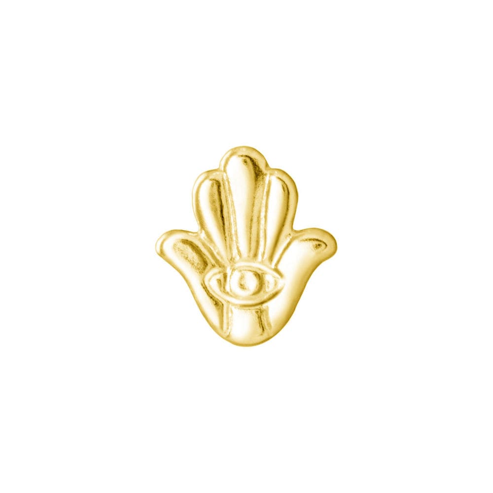 14K Yellow Gold Hamsa