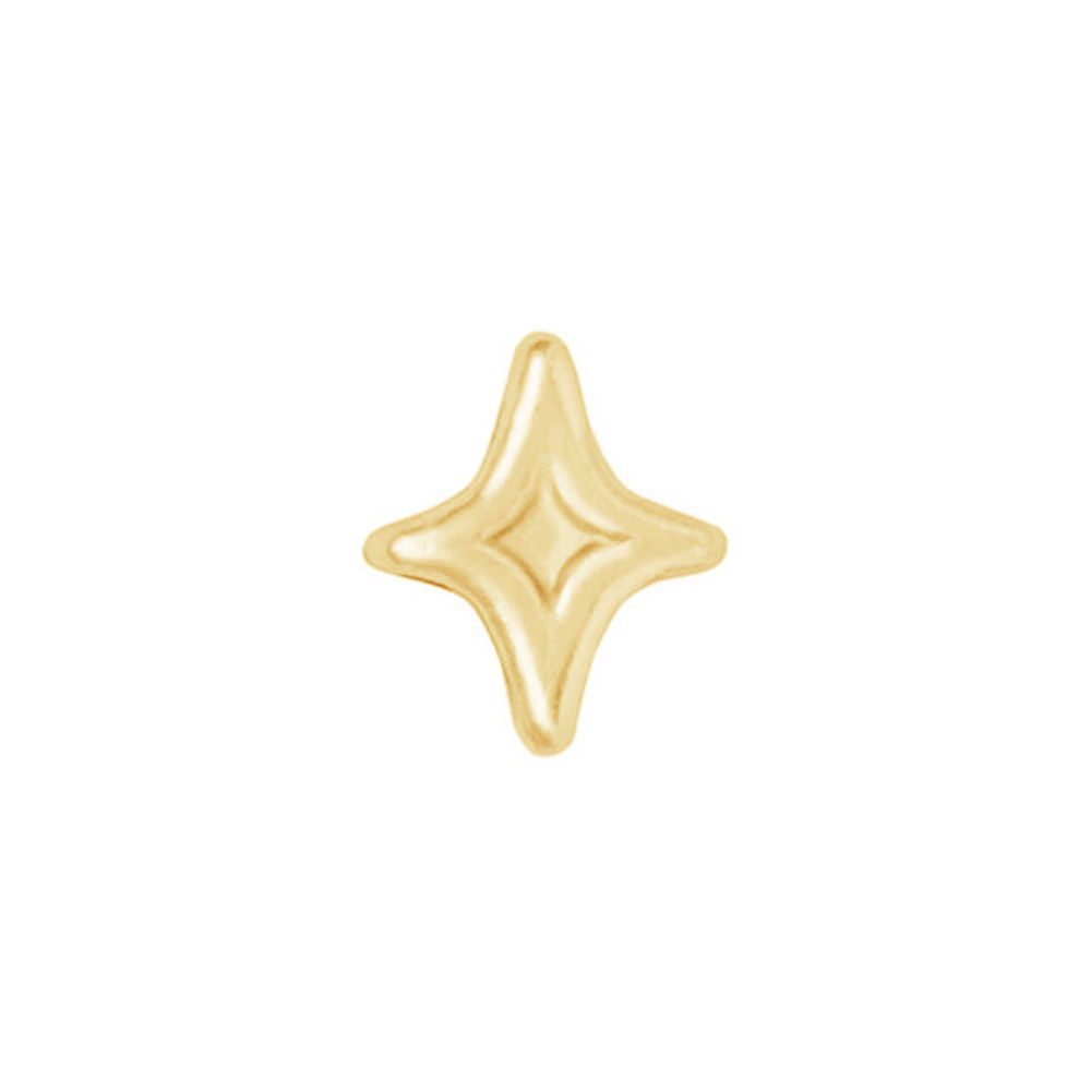 14k tiniest gold star